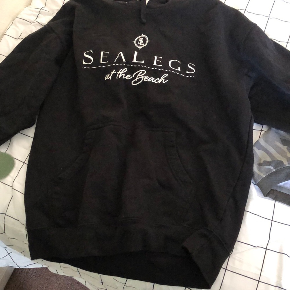 Black hoodie